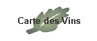 Carte des Vins